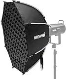 NEEWER 35.4'' Octagonal Softbox, Quick Release Parabolic Soft Box with Bowens Mount, Diffusers, Grid, Bag Compatible with Aputure 120d Compatible with Godox SL60w NEEWER Q4 AS600B CB300B Q300, NS92P