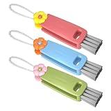 3 in 1 Cup Lid Gap Cleaning Brush Set, Multifunctional Bottle Cleaning Brush, Cup Lid Gap Cleaner, Home Kitchen Crevice Brush Tools(Multicolor)