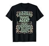 Travel Guide Traveling - Legendary Travel Agent T-Shirt