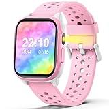 meoonley Kids Watch with 140 Sports Modes,1.5" Kids Fitness Tracker, Girls Smart Watch, No APP/Phone Required, Sleep Monitor, Heart Rate, Puzzle Games, IP68 Waterproof,Gifts for Girls Teens Aged 6-15