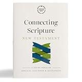 CSB Connecting Scripture New Testament, Hardcover, Black Letter, Single-Column, Expanded Cross-Reference System, Color-Coded Text, Book Introductions, Study Notes, Articles, Charts, Easy-to-Read Type