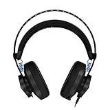 Lenovo Legion H300 Stereo Gaming Headset, Noise-Cancelling Mic, Memory Foam & PU Leather Earcups, Stainless Steel Headband, PC, PS4, Xbox One, Nintendo Switch, Mac, GXD0T69863, Black