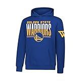 Ultra Game Boys' MVP Super Soft Pullover Hoodie Sweatshirt,Golden State Warriors,Team Color,10-12