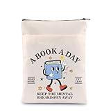 A Book A Day Keep The Mental Breakdown Away: Reading Companion & Gift For Bookworms & Clubs