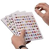 ENJOY THE WOOD 3D Wood World Map Wall Art Large Wood Wall Décor Housewarming Gift Idea Wooden Art Deco World Travel Map For Home & Kitchen or Office (Flags (Wooden Stickers), Pins)