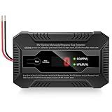 Funomo RV Carbon Monoxide and Propane Gas Detector, Dual LP/CO Gas Alarm with Separate LCD Indicator Lights, 85dB Loud Alarm, Carbon Monoxide Propane Gas Leak Detector for RV and Home Use-12V DC