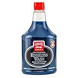 Griot's Garage Rinseless Wash for Car Cleaning and Detailing, No-Rinse Vehicle Washing, Dilutes Into Detailer, Clay Bar Lubricant, 10479, 35oz