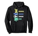 STEM Hoodie Teacher Science Technology Engineer Math Pullover Hoodie