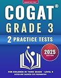 COGAT Grade 3 Test Prep: Gifted and Talented Test Preparation Book - Two Practice Tests for Children in Third Grade (Level 9)