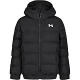 Under Armour UA PRIME PUFFER JACKET, Jet Black, YL