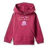 Amazon Essentials Disney | Marvel | Star Wars | Frozen | Princess Girls' Fleece Pullover Hoodie Sweatshirt, Star Wars Rule the Galaxy, X-Small