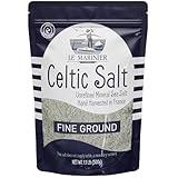 Le Marinier Celtic Salt Organic Fine Ground, 1.1lb - 18oz. Mineral Rich. 100% Natural and Unrefined. French Sea Salt Organic Vital Minerals. Hand Harvested Mineral Salt (1.1lb Fine Ground)