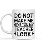 Gift Design for Doctor Teacher, Gift for Teacher, Funny Look, Voice, Bulk 11 Oz White Ceramic Coffee Mug