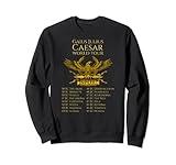 Classical Ancient Roman History Julius Caesar World Tour Sweatshirt
