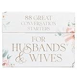 Christian Art Gifts 88 Great Conversation Starters for Husbands and Wives “ Romantic Card Game for Married Couples “ Christian Games, Communication & Marriage Help, Fun Anniversary or Wedding Gifts