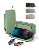 Belkin Carrying Case for Nintendo Switch 2, Travel Bag w/AirTag Holder & Game Card Storage Pocket Portable Lightweight Protective Carrying Case w/Hard Shell, Gaming Essentials - Sage