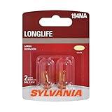 SYLVANIA - 194NA Long Life Miniature - Amber Bulb, Ideal for Parking, Side Marker and More (Contains 2 Bulbs)