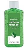 Amazon Basics Sunburn Relief Gel with Aloe Vera, 8 oz (Pack of 1) (Previously Solimo)