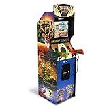 Arcade1Up Big Buck Hunter Pro Deluxe Arcade Machine for Home, 5-Foot-Tall Stand-up Cabinet, 4 Classic Games, and 17-inch Screen