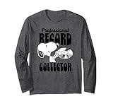 Peanuts - Snoopy Pro Record Collector Long Sleeve T-Shirt