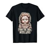 Vintage Porcelain Doll Collector Tee – Antique Creepy Art T-Shirt