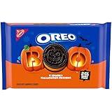 OREO Orange Creme Chocolate Sandwich Cookies, Limited Edition, Halloween Cookies, 18.71 oz