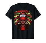 African Queen Black History Month African American Ladies T-Shirt