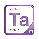 Nexus Box TANTALUM Periodic Table Tile – Educational Wall Art for Science Lovers, 5.6 x 5.6 Inches (Tantalum 73 - Purple)
