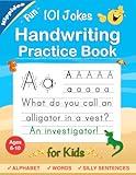 Handwriting Practice Book for Kids Ages 6-10 : Printing workbook for Grades 1, 2 & 3, Learn to Trace Alphabet Letters and Numbers 1-100, Sight Words, ... and Math Drills for Grades 1, 2, 3 & 4)