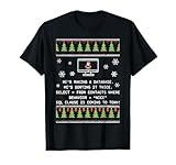 SQL Santa Claus Database Clause Developer Code DB Programmer T-Shirt