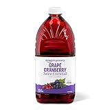 Amazon Grocery, Grape Cranberry Juice Cocktail, 64 Fl Oz (Previously Happy Belly, Packaging May Vary)