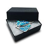 TheDisplayGuys - 25-Pack #10 Cotton Filled Cardboard Paper Jewelry Boxes Gift Case - Matte Black (1.9" x 1.3" x 0.7") - for Shipping or Storage