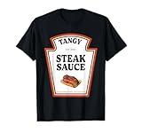 Tangy Steak Sauce Condiment Costume Party Matching T-Shirt