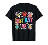 Test Day Rock The Test Testing Day Motivational Teacher Kids T-Shirt