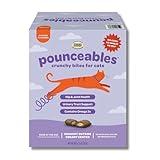 Pounceables Crunchy Cat Treats, Chicken Flavor, Hip and Joint Health, Urinary Tract Support, Large 32oz Box