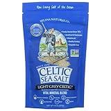Celtic Sea Salt Light Grey Pouch 8.0 OZ (Pack of 1)