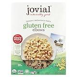 Jovial Whole Grain Brown Rice Elbows Pasta -Whole Grain Pasta, Organic, Gluten Free, Dairy Free, Brown Rice, Made in Italy - 12 Oz, 1 Pack