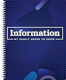 Information My Family Needs to Know Organizer (Blue) (Volume 2)