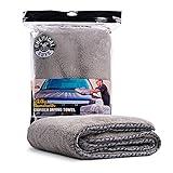 Chemical Guys Woolly Mammoth Large Microfiber Drying Towel - 36 x 25 Inch Gray, Ultra Plush Super Absorbent Car Drying Cloth for Cars, Trucks, SUVs, Motorcycles, RVs, and Auto Detailing