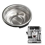 Filter basket compatible with Ninja Luxe Cafe Accessories ES655CCO,ES655C0,ES701,ES701C,single Cup Coffee Pressurized Porous Filter,single Layer Portafilter Basket for ES655CCO,ES655C0,ES701,ES701C