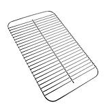 EasiBBQ 80631 Stainless Steel Grill Grate for Weber Go-Anywhere Charcoal and Gas Grill, Replaces 70211, 3634, 67195, 16" x 10"