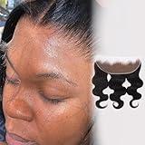 IDN BEAUTY SKINLIKE REAL 13x4 Lace Frontal 14 Inch Body Wave Closure Bleached Single Knots Ultra-thin Frontal HD Lace Closure Virgin Human Hair 0.1 mm Pre Plucked Hairline