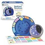 Learning Resources Bedtime Routines - Visual Timer for Kids, Night Light, Time Management Tools for Daily Organization, Count Down Clock, Homeschool Supplies