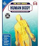 Carson Dellosa The 100+ Series: Human Body Workbook―Grades 5-8 Science Book, Human Anatomy, Bones, Muscles, Organs, the Nervous System, Health and Nutrition (128 pgs)
