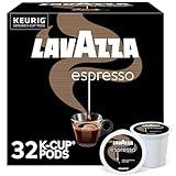Lavazza Espresso, Single-Serve Keurig K-Cup Pods, Medium Roast Coffee, 32-Count Box