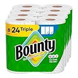 Bounty Select-A-Size Paper Towels, White, 8 Triple Rolls = 24 Regular Rolls