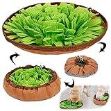 AWOOF Pet Snuffle Mat for Dogs, Interactive Feed Game for Boredom, Encourages Natural Foraging Skills for Cats Dogs Bowl Travel Use, Dog Treat Dispenser Indoor Outdoor Stress Relief