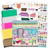 Fashion Angels Interior Design Sticker Stylist - 20 Style Boards with 14 Sticker Sheets - Interior Design Set for Kids - Room Design Kit for Girls - 550+ Aesthetic Room Decor Stickers - Ages 6 and Up