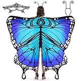 Spooktacular Creations Halloween Butterfly Wings Costume for Women, Butterfly Wings Adult Women for Halloween Dress Up
