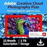 Adobe Creative Cloud Photography Plan 1TB (Photoshop + Lightroom) | 12-month Subscription with auto-renewal